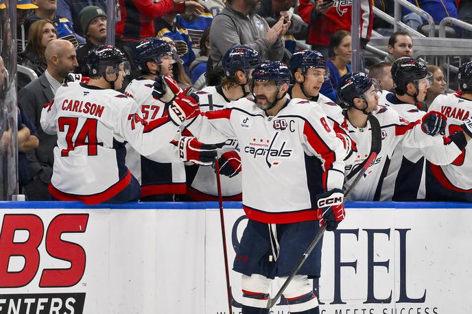 Aleksander Ovečkin Washington Capitals | Detroit Red Wings imajo sedem zmag in osem porazov. | Foto Reuters