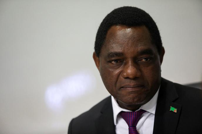 Zambijski predsednik Hakainde Hichilema | Predsednik Hakainde Hichilema je potrdil kazenski zakonik iz leta 2022, ki ukinja smrtno kazen in kaznivo dejanje obrekovanja predsednika, ki je v zambijskih zakonikih že od časov pred osamosvojitvijo. | Foto Reuters