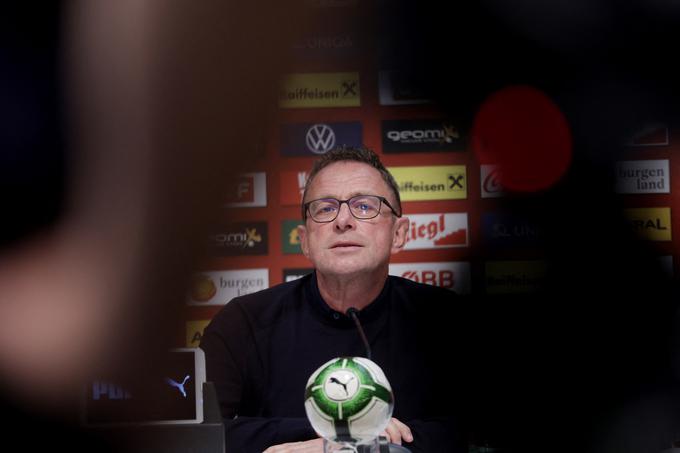 Ralf Rangnick lahko danes Avstrijo vrne v elitno skupino lige narodov.  | Foto: Reuters