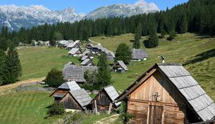 Iz doline na idilične Zajamnike. In sestop skozi Voje. #video