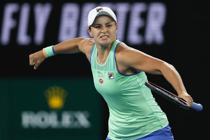 Ashleigh Barty je prvič v karieri premagala Američanko Alison Riske. | Foto: Gulliver/Getty Images