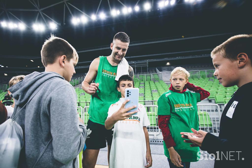 Cedevita Olimpija trening