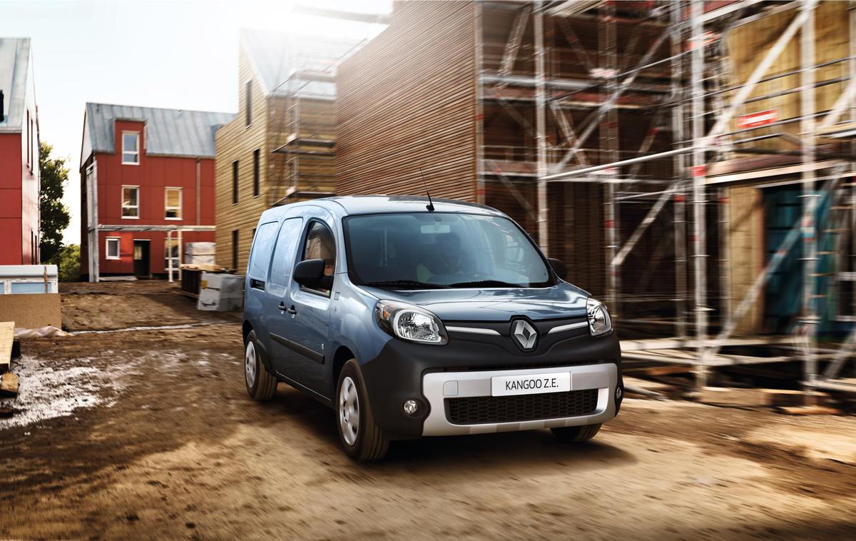 Elektrčni renault kangoo Z.E. | Foto Renault