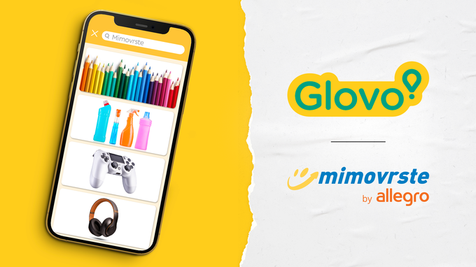 Glovo x Mimovrste | Foto: Glovo