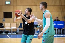 Slovenija trening Belgija