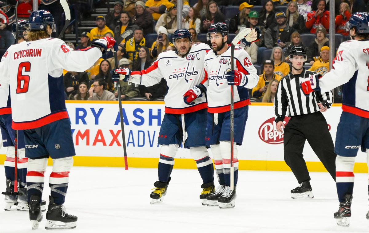 Washington Capitals, Aleksander Ovečkin | Aleksander Ovečkin nadaljuje lov za rekordom lige NHL. | Foto Reuters