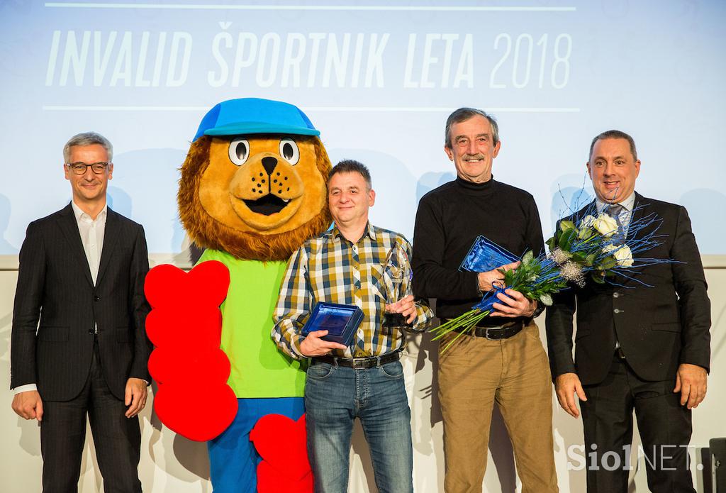 Športnik invalid leta 2018