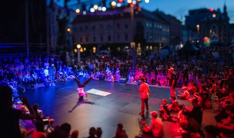 Spektakel v središču Ljubljane, pomerili se bodo v novem olimpijskem športu #foto