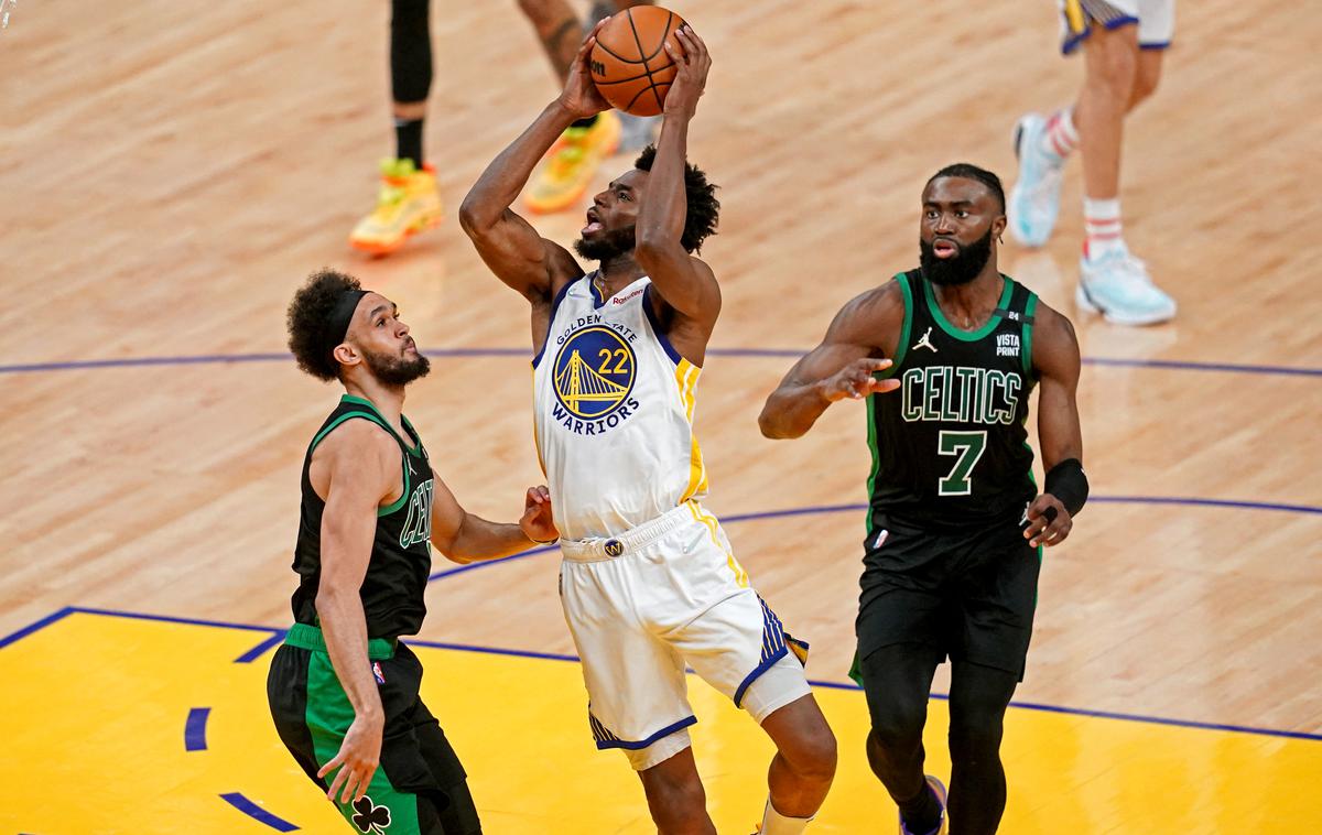 Golden State Warriors, Andrew Wiggins | Andrew Wiggins je bil prvi mož Golden Stata. | Foto Reuters