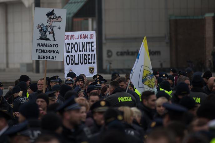 Stavka policija | Foto Klemen Korenjak