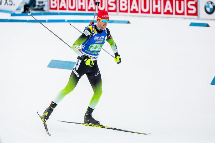 Jakov Fak | Jakov Fak je na tekmi s skupinskim štartom osvojil 11. mesto. | Foto Žiga Zupan/Sportida