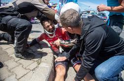 Bouhanni v padcu utrpel poškodbo vratne hrbtenice