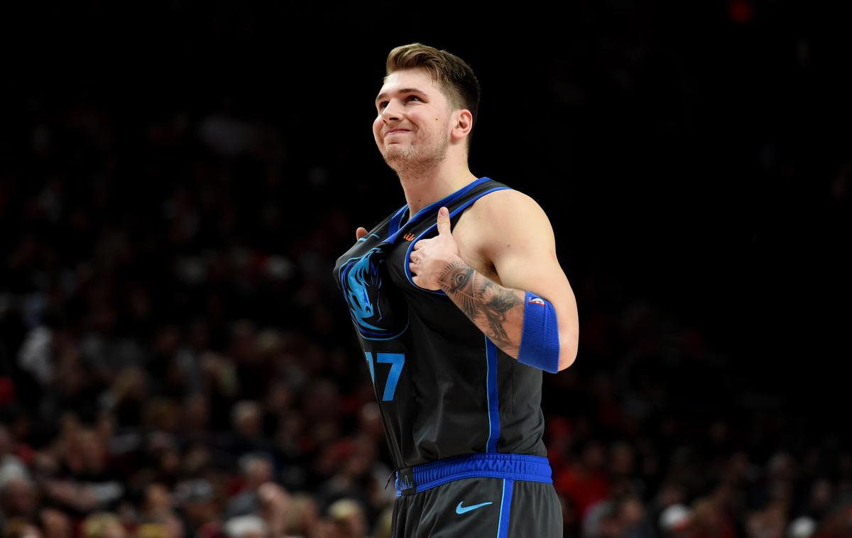 Luka Dončić | Skoraj ni več tekme v ligi NBA, na kateri ne bi Luka Dončić opozoril nase z novo mojstrovino. | Foto Reuters