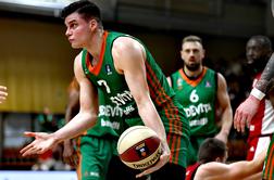 Cedevita Olimpija izgubila tudi v Tivoliju, prvi poraz za Zvezdo