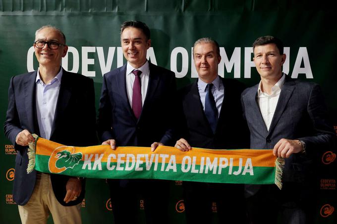 Cedevita Olimpija vstopa v novo sezono s številnimi spremembami. | Foto: Daniel Novakovič/STA