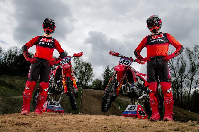 Tim Gajser in Mitch Evans | Foto: Honda Pro Racing/ShotbyBavo