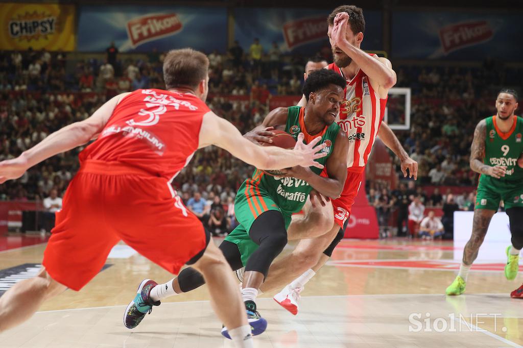 Crvena zvezda : Cedevita Olimpija, liga ABA, polfinale 3. tekma