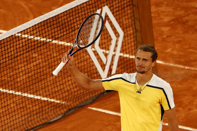 Aleksander Zverev se je uvrstil v finale. | Foto: Reuters