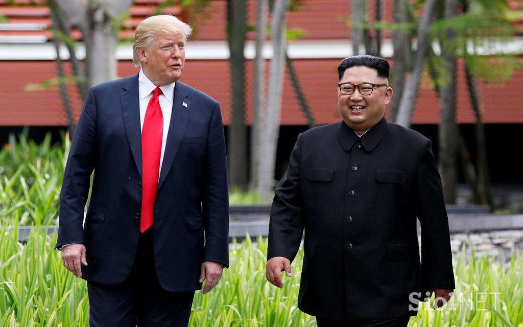 Srečanje Donalda Trumpa in Kim Jong-una v Singapurju