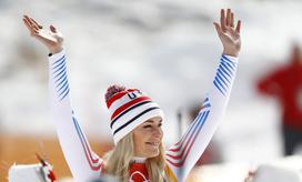 Lindsey Vonn smuk Pjongčang 2018