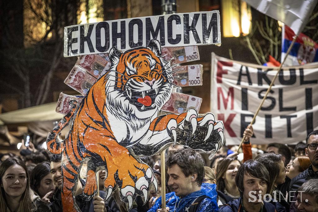 Protesti Beograd 14.03.2025