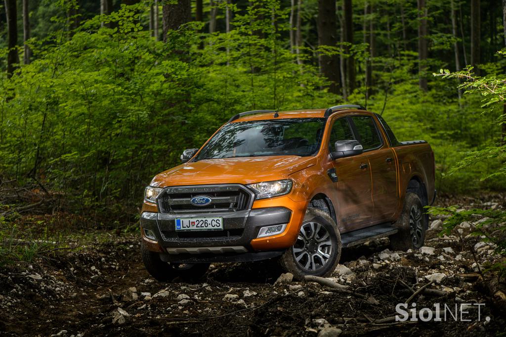 Ford ranger - fotogalerija testnega vozila