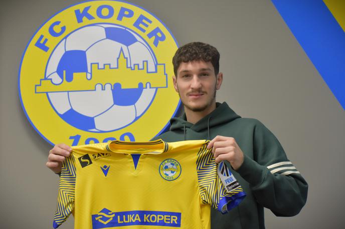 Fran Tomek | Fran Tomek je novi član slovenskega prvoligaša Kopra. | Foto FC Koper