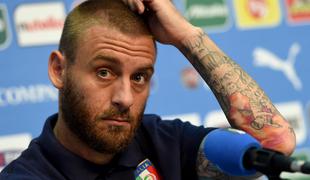 De Rossi vprašljiv za tekmo proti Urugvaju