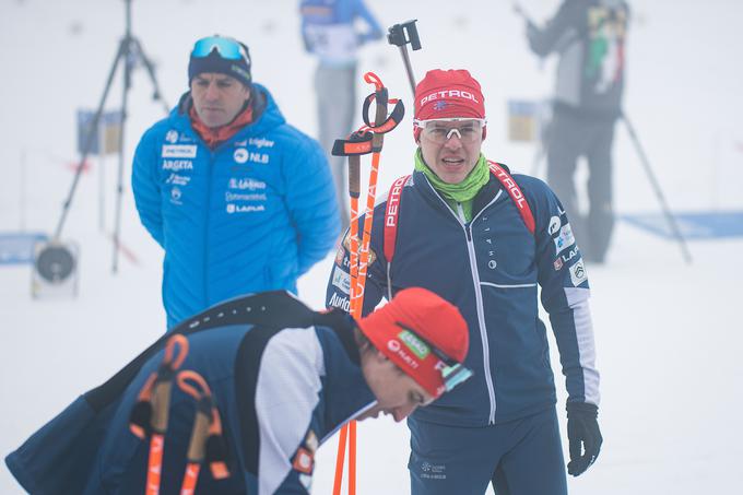 Alex Cisar se veseli taktične bitke. | Foto: Grega Valančič/Sportida