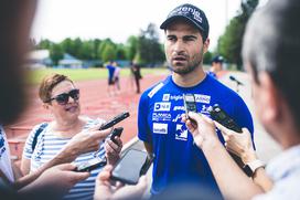 Skakalci skakalke trening Kranj