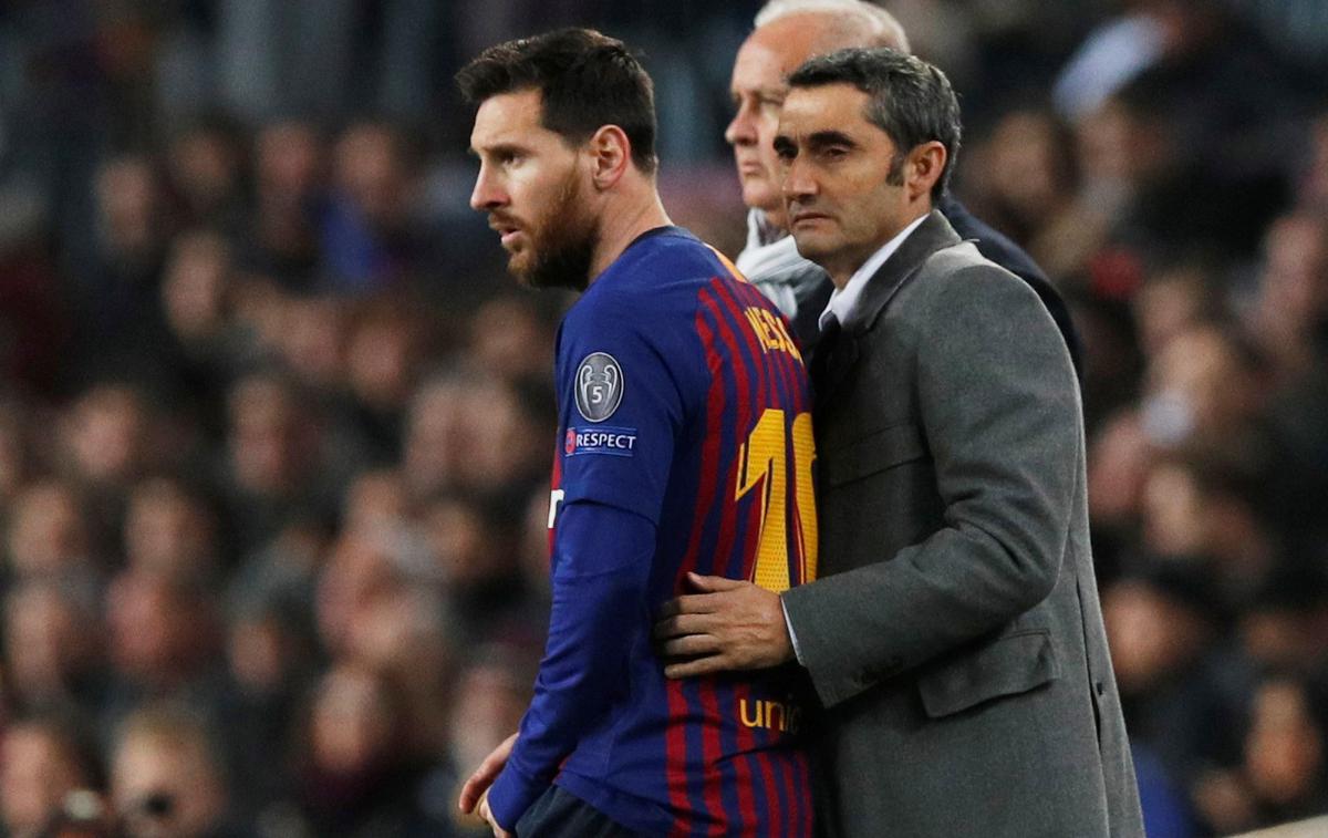 Ernesto Valverde | Vse kaže, da je sodelovanje Lionela Messija in Ernesta Valverdeja končano. | Foto Reuters