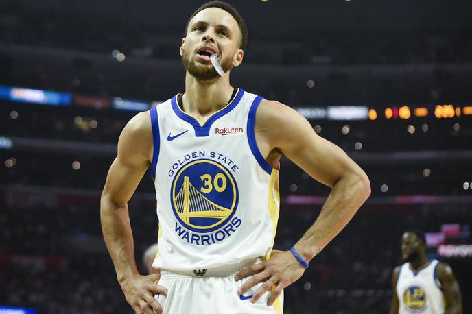 Stephen Curry | Stephen Curry je z Golden State Warriors povedel z 2:1 v skupnih zmagah proti LA Clippers. | Foto Reuters