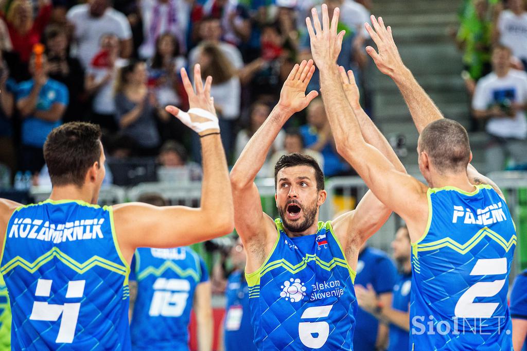 EuroVolley: Slovenija Poljska