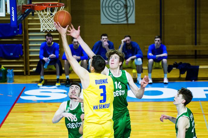 Šenčur, Cedevita Olimpija, marec 2021 | Močno pomlajena zasedba Cedevite Olimpije je v Šenčurju doživela nov poraz. | Foto Grega Valančič/Sportida