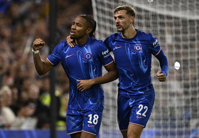 Christopher Nkunku (Chelsea) je kot prvi zatresel mrežo Servetta. | Foto: Reuters