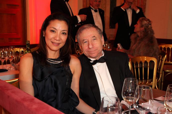 Michelle Yeoh in Jean Todt | Michelle Yeoh in Jean Todt sta v zvezi že od leta 2004, zdaj pa sta svoje razmerje okronala še s poroko. | Foto Guliverimage