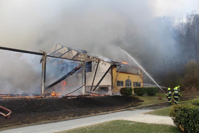 Gašenje požara blizu Lipnice | Foto: Stadtfeuerwehr Leibnitz