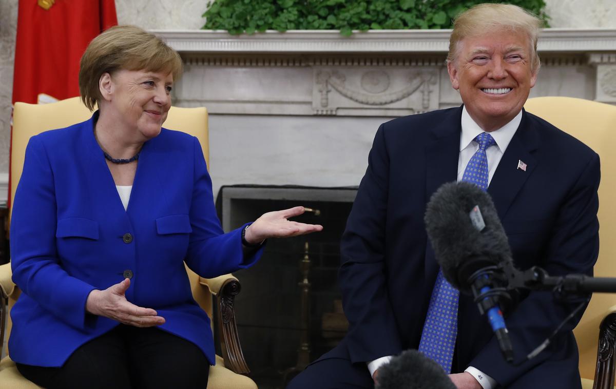 donald trump, angela merkel | Foto Reuters