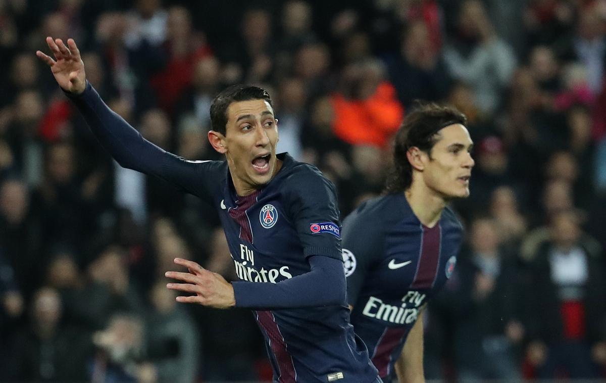 PSG Barcelona Angel di Maria | Foto Reuters