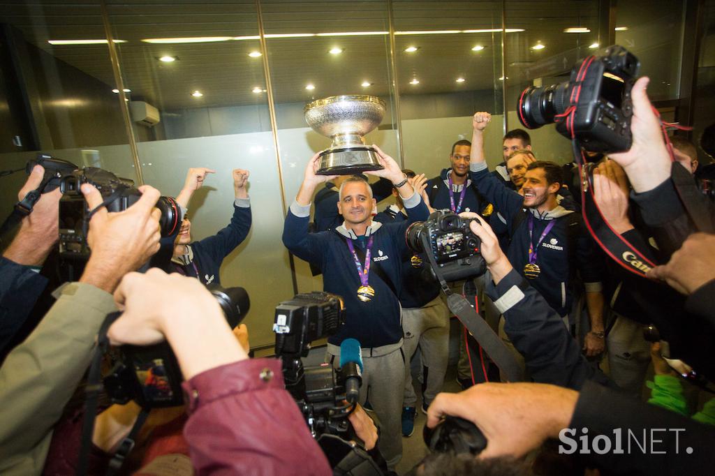 Brnik sprejem eurobasket 2017