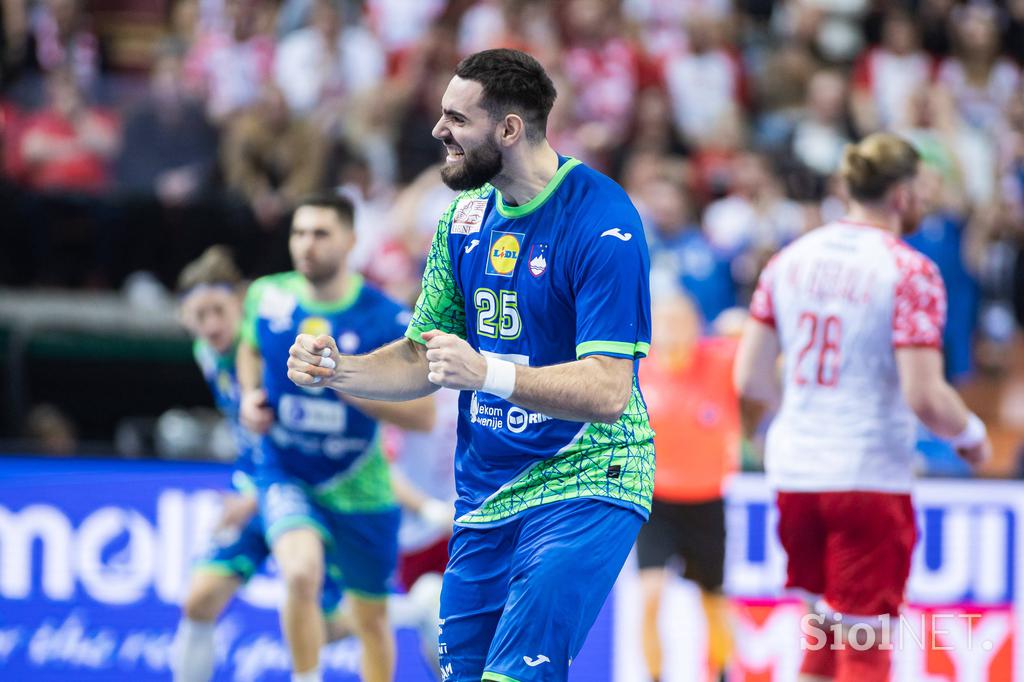 Slovenija : Poljska slovenska rokometna reprezentanca Stefan Žabić