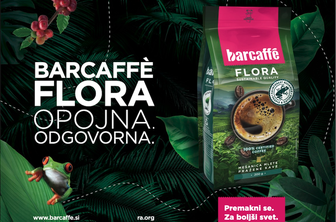 Trajnostna Barcaffè Flora ni dobra samo po okusu, temveč tudi po svoji naravi