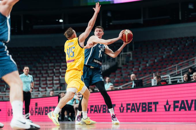 V slovenskem dresu je med drugim debitiral Sergej Macura. | Foto: FIBA