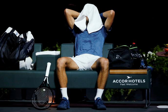 Novak Đoković | Novak Đoković se je namučil proti Hrvatu Marinu Čiliću. | Foto Reuters