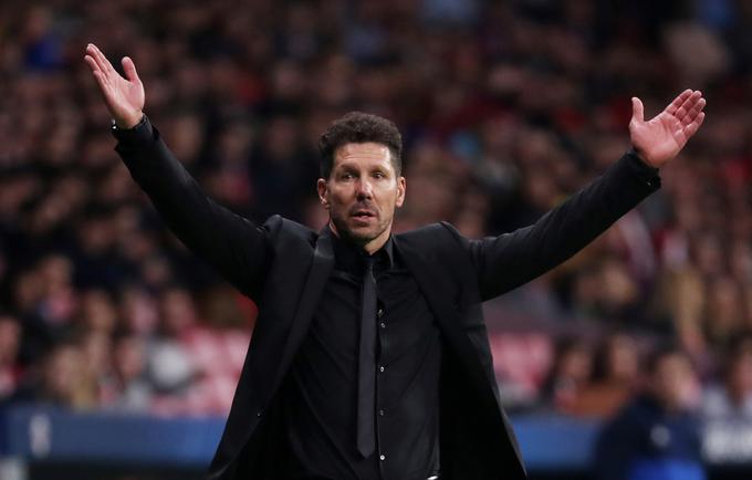 Diego Simeone se je znašel v veliki zagati. | Foto: Reuters