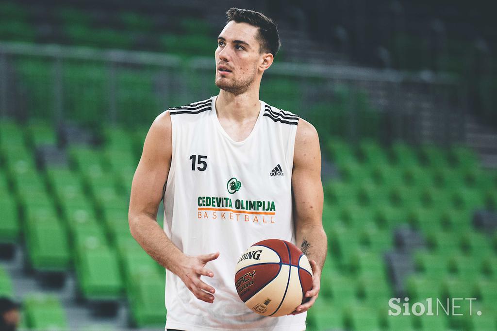 Cedevita Olimpija trening