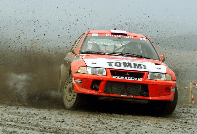 Makinen je vse štiri zaporedne naslove svetovnega prvaka osvojil z Mitsubishijem. Svojo kariero je sicer sklenil pri Subaruju. | Foto: Reuters