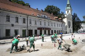 Prenova Gosposvetske ceste v Ljubljani.