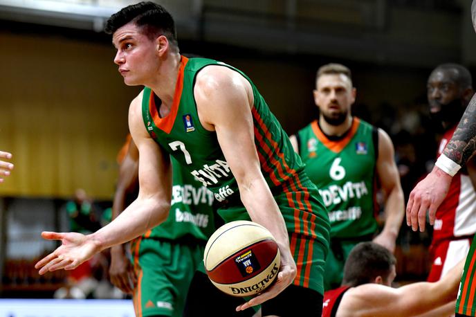 Cedevita Olimpija FMP Amar Alibegović | Amar Alibegović je bil z 18 točkami najboljši strelec zmajev. | Foto Tine Ružič/Cedevita Olimpija