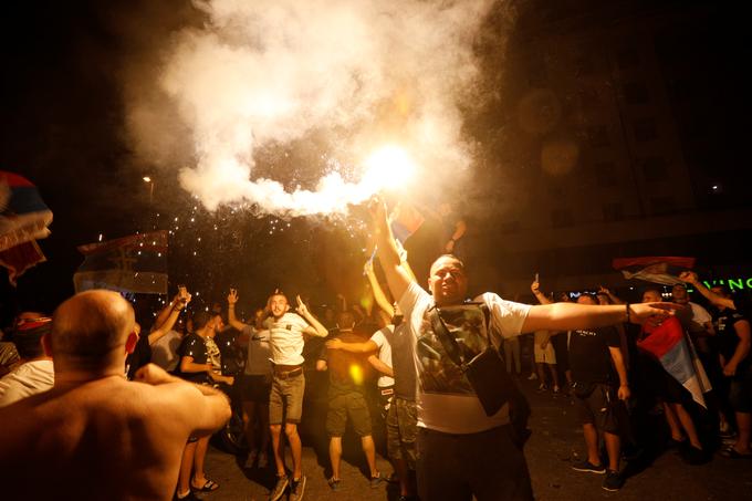 Slavlje opozicije v Črni gori | Foto: Reuters